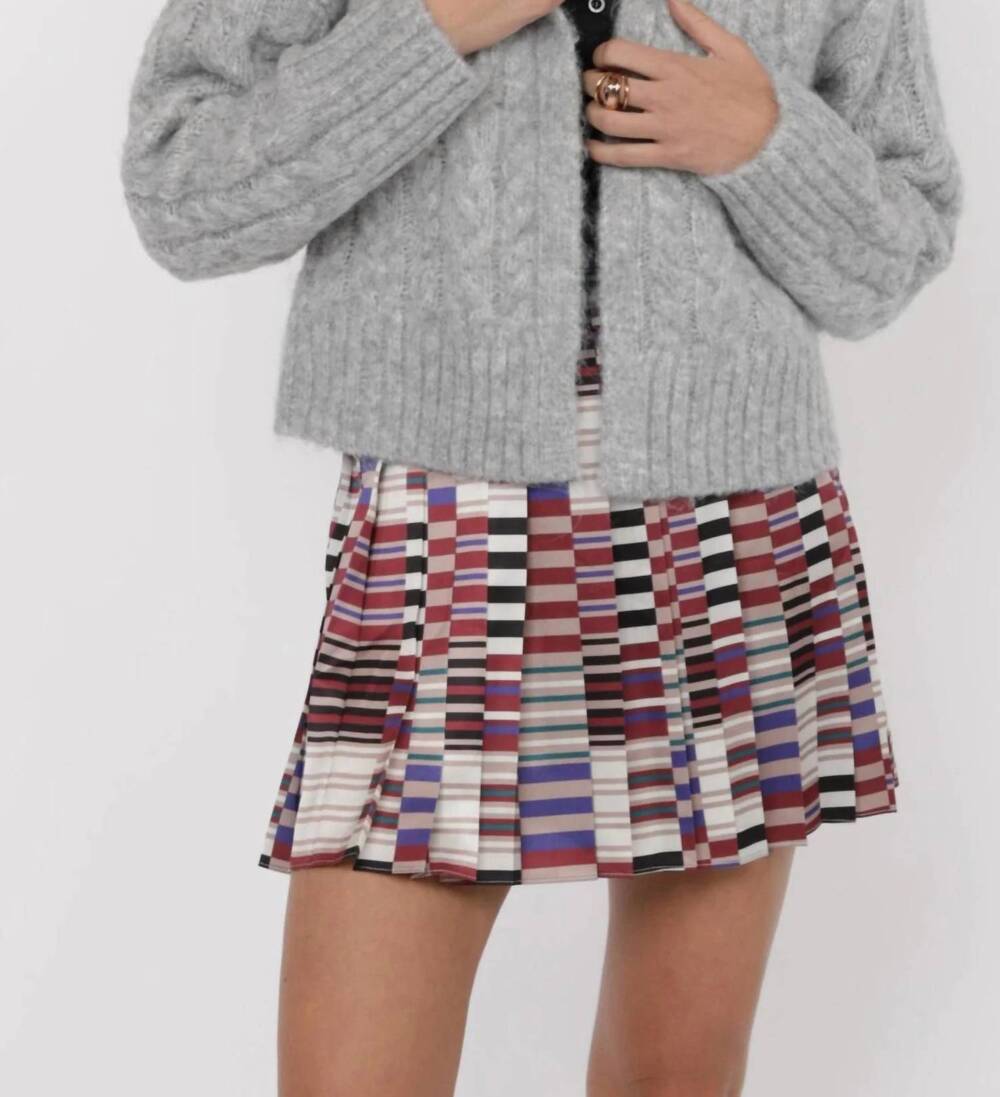 NEW SAGE THE LABEL rhia cropped sweater cardigan in heather grey